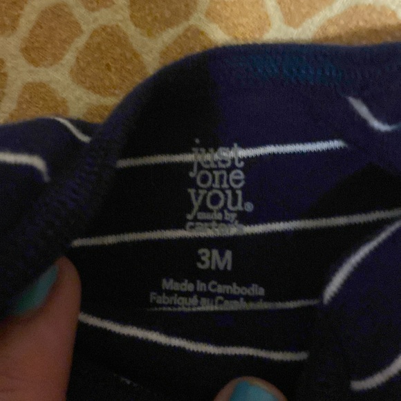 Baby boy clothes, 6-9 mo pants, onesie & pajamas - Picture 13 of 16